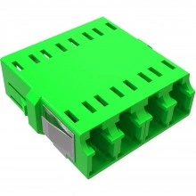 ДКС Адаптер LC/APC-Quad, Senior/Senior, SC-footprint, ОS2, зеленый RNFA9AQLC DKC