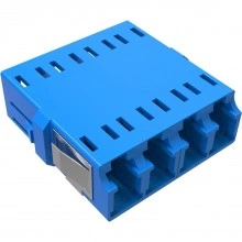 ДКС Адаптер LC/UPC-Quad, Senior/Senior, SC-footprint, ОS2, синий RNFA9UQLC DKC