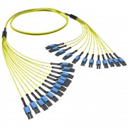 ДКС Оптическая разветвительная сборка 24ОВ 9/125 OS2, 12хLC-UPC Duplex Uniboot/12хLC-UPC Duplex Uniboot, 10м RNFLL24S10 DKC