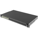 ДКС Оптическая полка выдвижная 1U с адатерами 8 х duplex LC ОМ2 в комплекте с лицевой панелью, пигтейлами, сплайс-кассет(ой/ами) и гильзами КДЗС RNFP50DLCU8 DKC