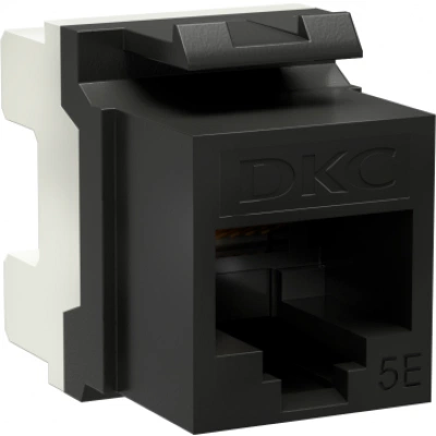 ДКС Модуль Keystone RJ45 CAT 5E неэкранированный (UTP), 180 градусов, черный RNK5EU180BK DKC ДКС Модуль Keystone RJ45 CAT 5E неэкранированный (UTP), 180 градусов, черный RNK5EU180BK DKC