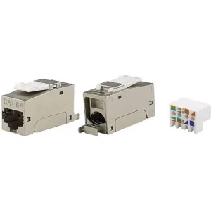 ДКС Модуль Keystone RJ45 CAT 6A экранированный (STP), 90 градусов,серебристый RNK6AF90SL DKC ДКС Модуль Keystone RJ45 CAT 6A экранированный (STP), 90 градусов,серебристый RNK6AF90SL DKC