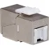 ДКС Модуль Keystone RJ45 CAT 6A с пылезащитной шторкой, экранированный (STP), 180 градусов, серебристый RNK6AF90TL-C DKC ДКС Модуль Keystone RJ45 CAT 6A с пылезащитной шторкой, экранированный (STP), 180 градусов, серебристый RNK6AF90TL-C DKC