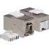 ДКС Модуль Keystone RJ45 CAT 6A с пылезащитной шторкой, экранированный (STP), 180 градусов, серебристый RNK6AF90TL-C DKC ДКС Модуль Keystone RJ45 CAT 6A с пылезащитной шторкой, экранированный (STP), 180 градусов, серебристый RNK6AF90TL-C DKC