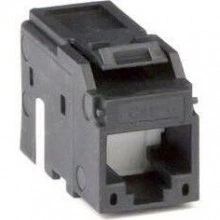 ДКС Модуль Keystone RJ45 CAT6A неэкранированный(UTP), черный (форм-факторМС) RNK6AUBK DKC
