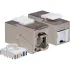 ДКС Модуль Keystone RJ45 CAT 6 с пылезащитной шторкой, экранированный (STP), 180 градусов, серебристый RNK6F90TL-C DKC ДКС Модуль Keystone RJ45 CAT 6 с пылезащитной шторкой, экранированный (STP), 180 градусов, серебристый RNK6F90TL-C DKC