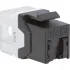 ДКС Модуль Keystone RJ45 CAT 6 с пылезащитной шторкой, неэкранированный (UTP), 90/180 градусов, черный RNK6U180BK-C DKC ДКС Модуль Keystone RJ45 CAT 6 с пылезащитной шторкой, неэкранированный (UTP), 90/180 градусов, черный RNK6U180BK-C DKC