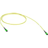 ДКС Оптический соединительный шнур 16 ОВ, 9/125 OS2, 1xMTP(16)f APC/1xMTP(16)f APC, тип В, 15 м RNPC16S15 DKC