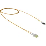 ДКС Оптический коммутационный шнур переходной Duplex SC-UPC/FC-UPC, 50/125 OM2, 10 м RNPC50DCF10 DKC
