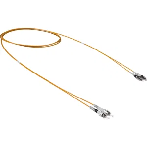 ДКС Оптический коммутационный шнур переходной Duplex ST-UPC/FC-UPC, 50/125 OM2, 1 м RNPC50DSF1 DKC ДКС Оптический коммутационный шнур переходной Duplex ST-UPC/FC-UPC, 50/125 OM2, 1 м RNPC50DSF1 DKC