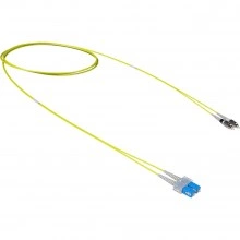ДКС Оптический коммутационный шнур переходной Duplex SC-UPC/FC-UPC, 9/125 OS2, 10 м RNPC9DCUFU10 DKC