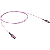 ДКС Патчкорд 12ОВ 50/125 OM4, 1xMTP PRO (12)/1xMTP PRO(12), 4м RNPCFF124B04 DKC