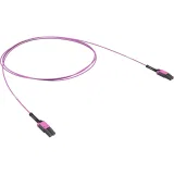 ДКС Патчкорд 2ОВ 50/125 OM4, LC Duplex Uniboot/LC Duplex Uniboot, 3м RNPCUL4AB03 DKC