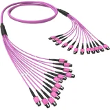 ДКС Оптическая магистральная сборка 144 ОВ 50/125 OM4, 12xMTP PRO(12)m/12xMTP PRO(12)m, тип В, 300 м RNTMM12X124300 DKC