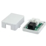 ДКС Универсальная розетка CAT5E Keystone, 1 порт RNW5E1WH DKC