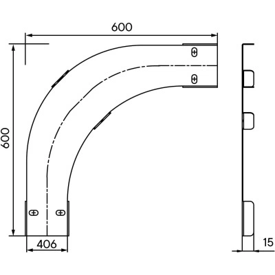 ДКС Крышка на угол CPO 90 горизонтальный 90° 400, в комплекте с крепежными элементами и соединительными пластинами, необходимыми для монтажа, горячеоцинкованная SKDS400KHDZ DKC ДКС Крышка на угол CPO 90 горизонтальный 90° 400, в комплекте с крепежными элементами и соединительными пластинами, необходимыми для монтажа, горячеоцинкованная SKDS400KHDZ DKC