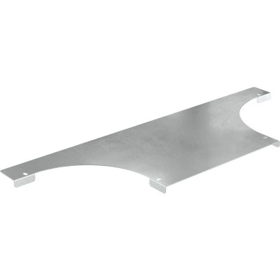ДКС Крышка на ответвитель универсальный DL горизонтальный 300, в комплекте с крепежными элементами и соединительными пластинами, необходимыми для монтажа, цинк-ламельная SKFS300KZL DKC