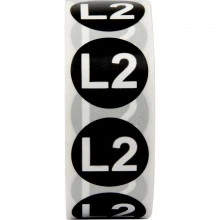 ДКС Маркировка шин в рулоне, 20мм, L2, черный SL-D20-L2-BK DKC
