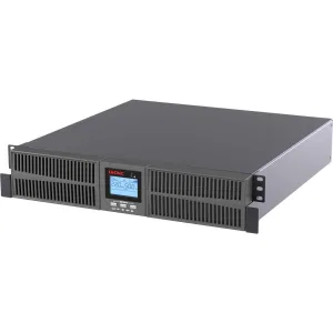 ДКС Онлайн ИБП серии Small Rackmount, 1000 ВА/900 Вт, 1/1, 6xIEC C13, 1хIEC C19, EPO, USB, RS-232, Rack 2U, з/у 6А, без АКБ SMALLR1A0PI DKC ДКС Онлайн ИБП серии Small Rackmount, 1000 ВА/900 Вт, 1/1, 6xIEC C13, 1хIEC C19, EPO, USB, RS-232, Rack 2U, з/у 6А, без АКБ SMALLR1A0PI DKC
