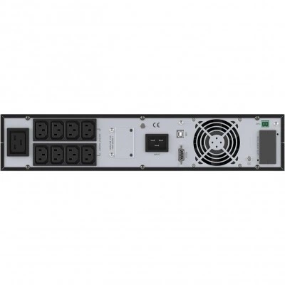 ДКС Онлайн ИБП серии Small Rackmount, 2000 ВА/1800 Вт, 1/1, 8xIEC C13, 1хIEC C19, EPO, USB, RS-232, Rack 2U, з/у 1А, 4x9Ач SMALLR2A5I DKC ДКС Онлайн ИБП серии Small Rackmount, 2000 ВА/1800 Вт, 1/1, 8xIEC C13, 1хIEC C19, EPO, USB, RS-232, Rack 2U, з/у 1А, 4x9Ач SMALLR2A5I DKC