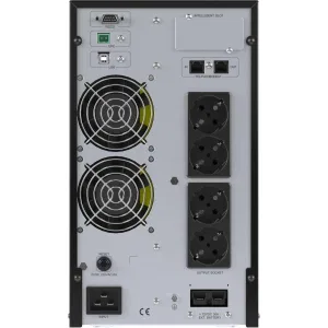 ДКС Онлайн ИБП серии Small Tower, 2000 ВА/1800 Вт, 1/1, 4xSchuko, EPO,USB, RS-232, RJ45, з/у 6А, без АКБ SMALLT2A0PS DKC ДКС Онлайн ИБП серии Small Tower, 2000 ВА/1800 Вт, 1/1, 4xSchuko, EPO,USB, RS-232, RJ45, з/у 6А, без АКБ SMALLT2A0PS DKC