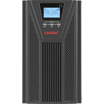 ДКС Онлайн ИБП серии Small Tower, 2000 ВА/1800 Вт, 1/1, 4xSchuko, EPO,USB, RS-232, RJ45, з/у 1А, 6x7Ач SMALLT2A10S DKC ДКС Онлайн ИБП серии Small Tower, 2000 ВА/1800 Вт, 1/1, 4xSchuko, EPO,USB, RS-232, RJ45, з/у 1А, 6x7Ач SMALLT2A10S DKC