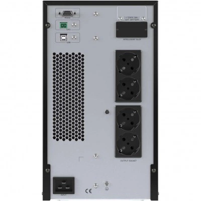 ДКС Онлайн ИБП серии Small Tower, 2000 ВА/1800 Вт, 1/1, 4xSchuko, EPO,USB, RS-232, RJ45, з/у 1А, 6x7Ач SMALLT2A10S DKC ДКС Онлайн ИБП серии Small Tower, 2000 ВА/1800 Вт, 1/1, 4xSchuko, EPO,USB, RS-232, RJ45, з/у 1А, 6x7Ач SMALLT2A10S DKC