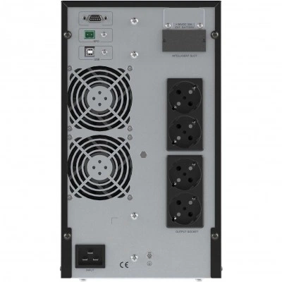 ДКС Онлайн ИБП серии Small Tower, 3000 ВА/2700 Вт, 1/1, 4xSchuko, EPO,USB, RS-232, RJ45, з/у 1А, 8x7Ач SMALLT3A10S DKC ДКС Онлайн ИБП серии Small Tower, 3000 ВА/2700 Вт, 1/1, 4xSchuko, EPO,USB, RS-232, RJ45, з/у 1А, 8x7Ач SMALLT3A10S DKC