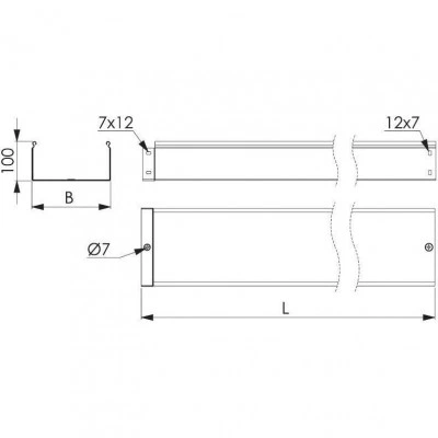 ДКС Лоток 100х150х4000, 1,5 мм SNM40115 DKC ДКС Лоток 100х150х4000, 1,5 мм SNM40115 DKC