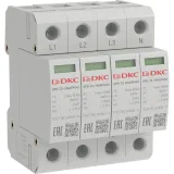 ДКС УЗИП, тип 2, 4 полюса, Imax 40kA, со сменным модулем, Un 440V SPD-T2-3N40P440 DKC