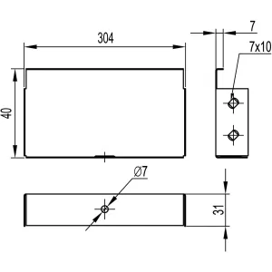 ДКС Заглушка ТС 300х35 STC03530 DKC ДКС Заглушка ТС 300х35 STC03530 DKC