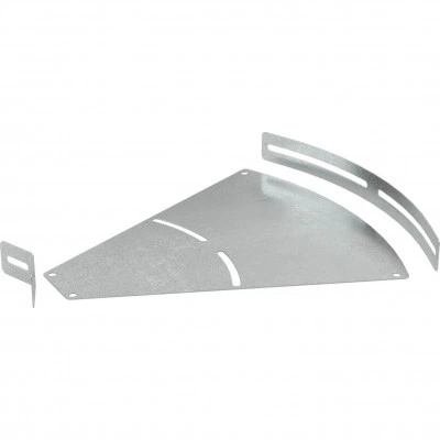 ДКС Горизонтальный изменяемый угол СРО 0-45 градусов 50х50, 1,2 мм, в комплекте с крепежными элементами необходимыми для монтажа SVN505K DKC