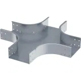 ДКС Ответвитель Х-образный 50х400, 1,5 мм, в комплекте с крепежными элементами и соединительными пластинами, необходимыми для монтажа SXM540K DKC