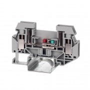 ДКС Клемма измерительная, винтовой зажим, 2 точки подключения, 6 кв.мм, серая TUR-6-RTK-S DKC