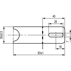 ДКС Держатель крышки для шарнира UKH300 DKC ДКС Держатель крышки для шарнира UKH300 DKC