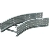 ДКС Угол лестничный 45 градусов 100x400, цинк-ламель ULC614ZL DKC