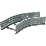 ДКС Угол лестничный 45 градусов 150x400 R=600 мм, горячий цинк ULC654R600HDZ DKC