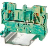 ДКС Клемма заземления, зажим push-in, 2 точки подключения, 2.5 кв.мм VPR-2.5-PE-YG DKC