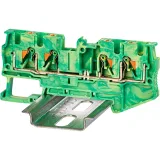 ДКС Клемма заземления, зажим push-in, 4 точки подключения, 4 кв.мм VPR-4-QUATTRO-PE DKC