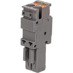 ДКС Штекер, зажим push-in, 2 точки подключения, 2.5 кв.мм, серый VPR-P-2.5-2 DKC ДКС Штекер, зажим push-in, 2 точки подключения, 2.5 кв.мм, серый VPR-P-2.5-2 DKC