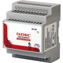 ДКС Источник питания "MODULAR POWER", однофазный, 72Вт, 5А, 12В XCSD1072W012VAA DKC