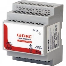ДКС Источник питания "MODULAR POWER", однофазный, 72Вт, 3А, 24В XCSD1072W024VAA DKC