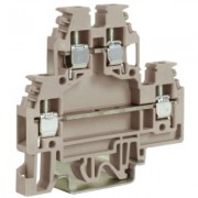 ДКС DAS.4(Ex)i, 2х уровневый проходной зажим синий 4 кв.мм (замена на TTURB-4-BU) ZDS200 DKC