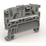 ДКС Проходная клемма 2 точки подключения на 2,5 кв.мм (замена на VPR-2.5-GY) ZEFC200GR DKC