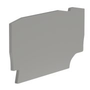 ДКС Крышка для клеммы 3 точки подключения на 2,5 кв.мм (замена на D-VPR-2.5-TWIN) ZEFC211GR DKC