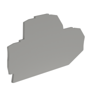 ДКС Крышка для двухуровневой клеммы на 2,5 кв.мм ZEFDS201GR DKC