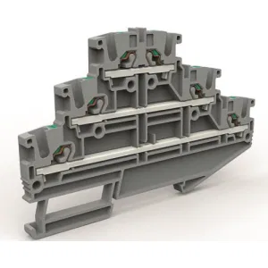 ДКС Трехуровневая клемма на 2,5 кв.мм (замена на VPR-2.5-3L-GY) ZEFT200GR DKC ДКС Трехуровневая клемма на 2,5 кв.мм (замена на VPR-2.5-3L-GY) ZEFT200GR DKC