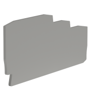 ДКС Крышка для трехуровневой клеммы на 2,5 кв.мм ZEFT251GR DKC