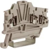 ДКС HMM.1/1+2GR(Ex), проходной зажим 1,5 кв.мм серый 1 ввод/2 вывода ZHM410GR DKC