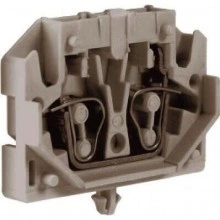 ДКС HPC.2GR(Ex), мини зажим, проходной 2,5 кв.мм серый ZHP160GR DKC